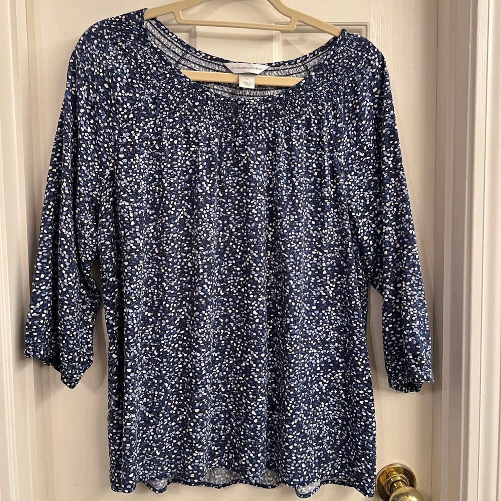 Ladies Christopher & Banks Shirt Large